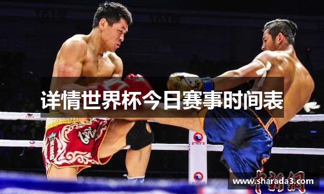 详情世界杯今日赛事时间表